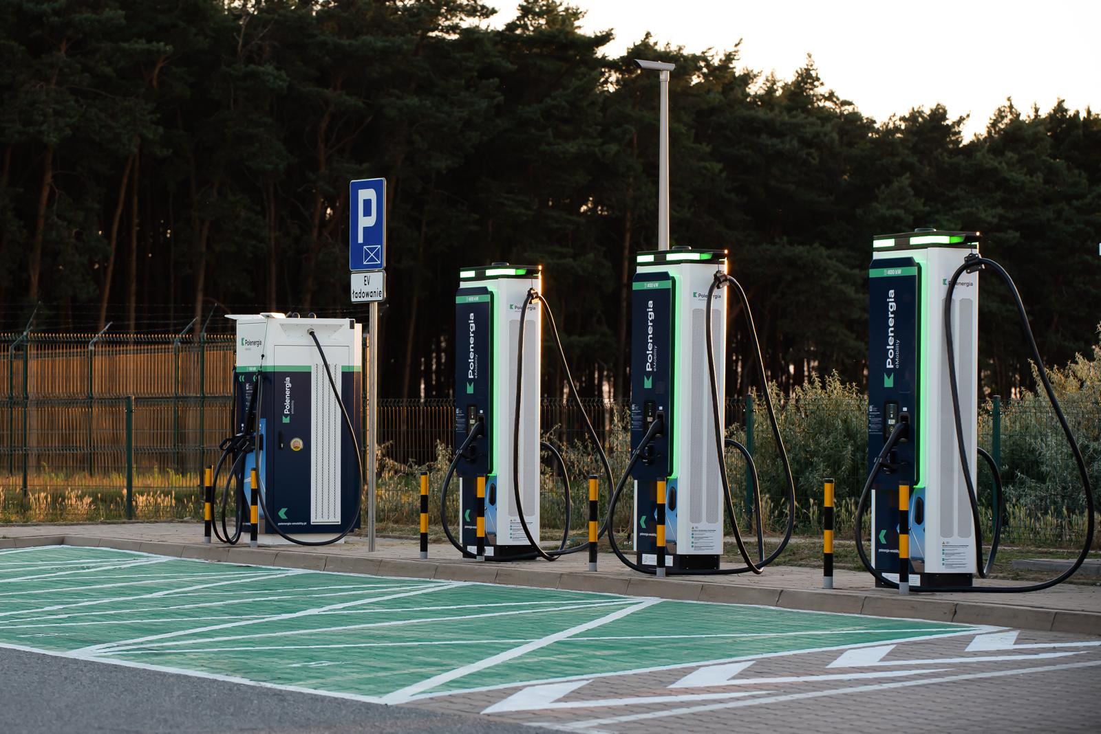 Polenergia eMobility stacje ładowania Autostrada Wielkopolska MOP Chociszewo